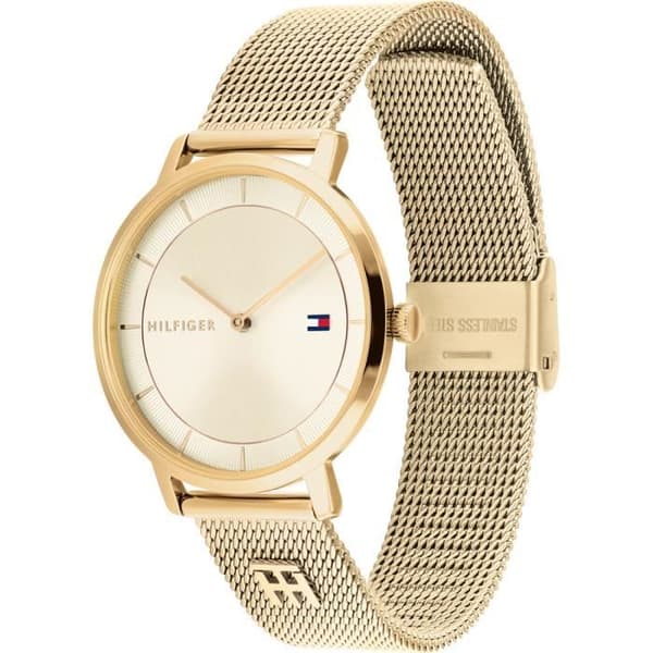 Analog klocka - Tommy Hilfiger - 1782286 - Guld rostfritt stål - 35 mm - Vattentålig 3 bar