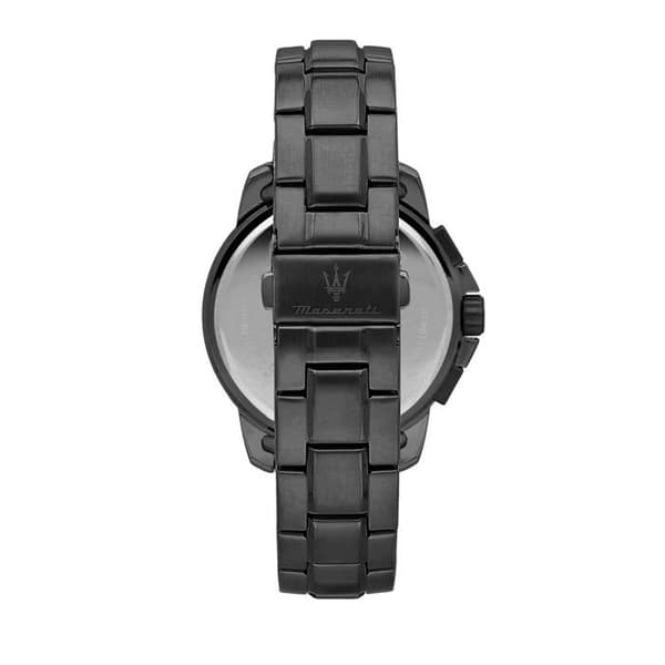 Klocka - Maserati - Framgång - Kronograf - Kvarts - 44mm Svart IP