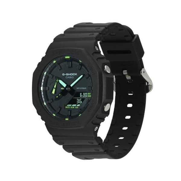 Klocka - CASIO - G-Shock - Svart och grönt harts