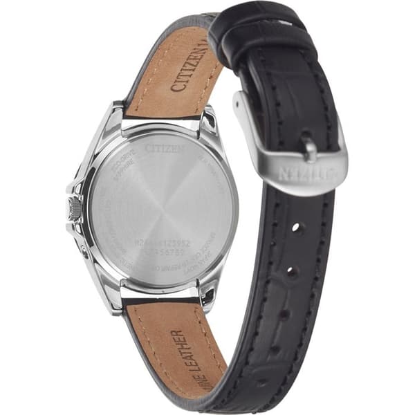 Citizen - Damklocka - Eco-Drive - Analog - Brunt läderband - EC1183-16A