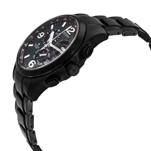Citizen CB5925-82X Herrklocka - Svart rostfritt stål - Solenergi - 20 Atm - Armband av hög kvalitet