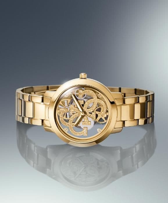 Klocka - GUESS - Lady - Gul - Quartz - Rund - Chic