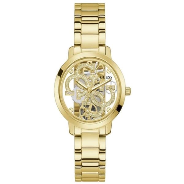 Klocka - GUESS - Lady - Gul - Quartz - Rund - Chic