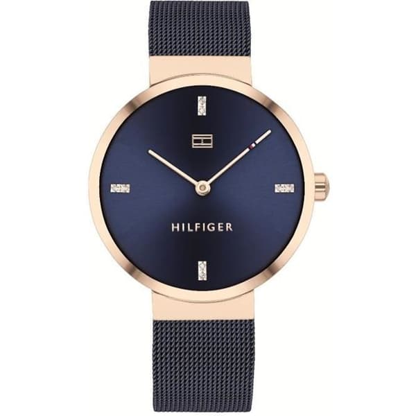 Klocka - Tommy Hilfiger - 1782219 - Rostfritt stål - Blå - Analog - Dam