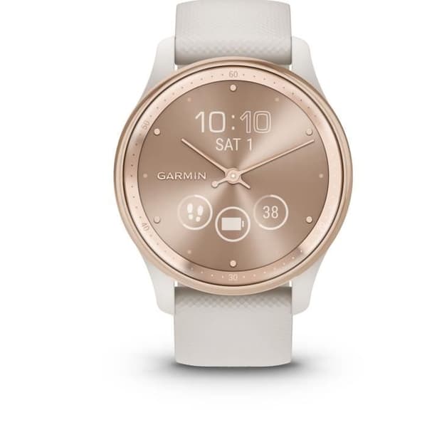 GARMIN vivomove Trend Connected klocka - Silikon - Ecru WW