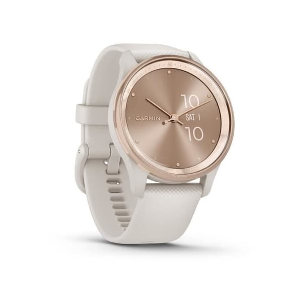 GARMIN vivomove Trend Connected klocka - Silikon - Ecru WW