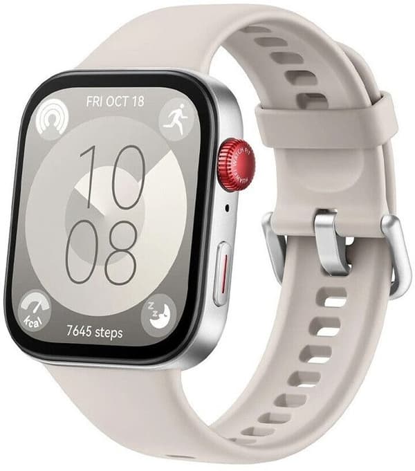 Smartwatch - Huawei - Watch Fit 3 Moon White - 3 ATM vattentät - 18 timmars batteri