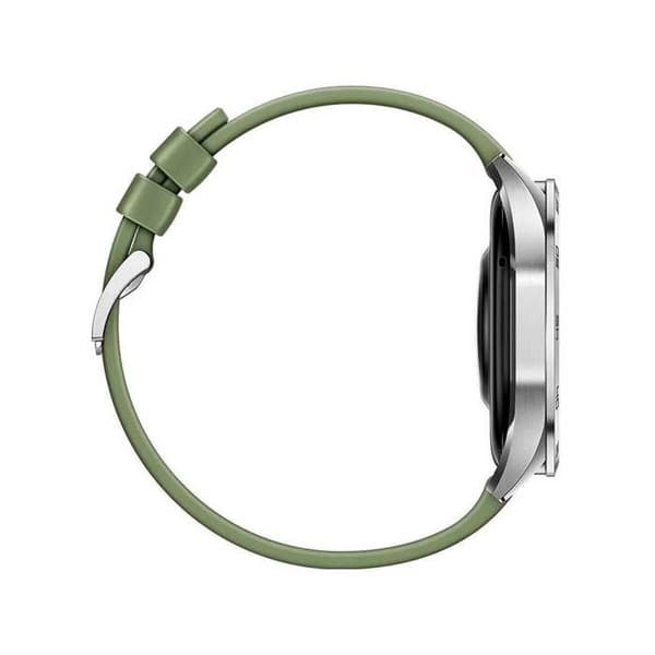 Huawei WATCH GT4 46mm GRÖN WOVEN STRAP ansluten klocka