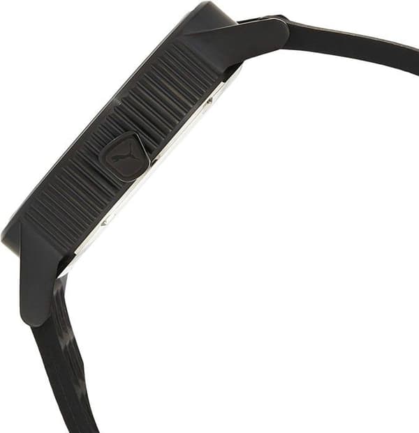 Analog klocka - Puma - PU104101007 - Svart silikon - 45 mm - Vattentålig 10 bar