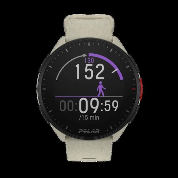 Ansluten klocka - Polar - Pacer - Vit - Pulsövervakning - GPS