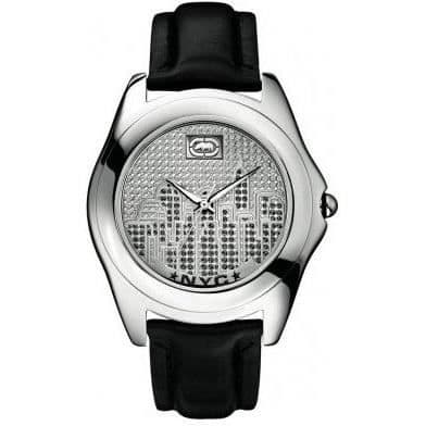 Klocka - Marc Ecko - THE ECKO CITY E08504G3 - Kvarts - Analog - Svart läder