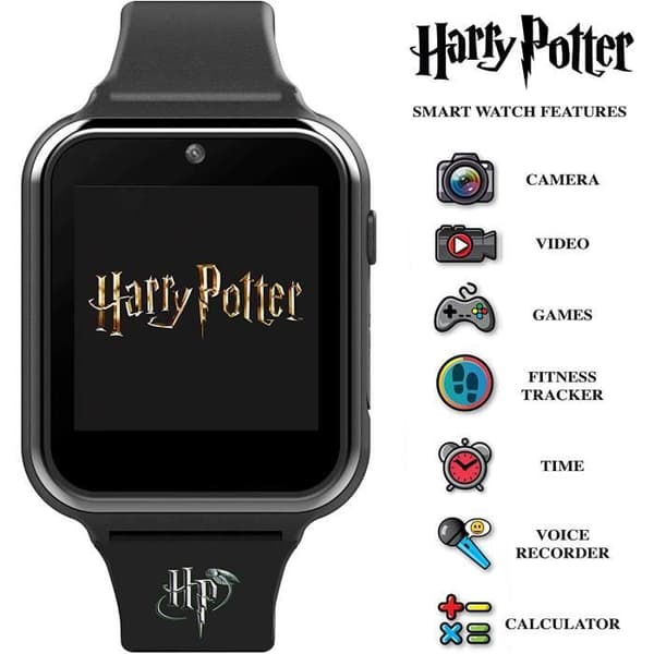 Harry Potter Boy's Digital Quartz Watch med silikonrem HP4096ARG