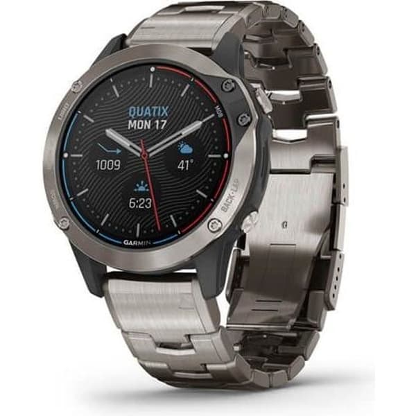 GARMIN Quatix 6 Titanium GPS marin klocka Titan