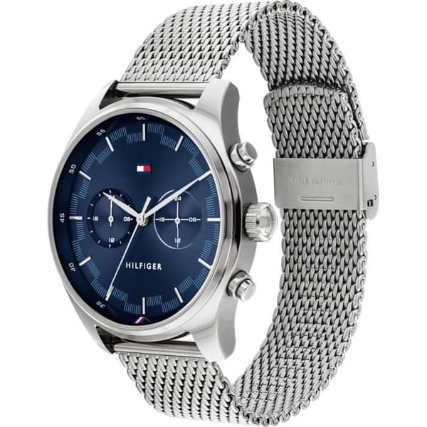 Klocka - Tommy Hilfiger - 1710420 - Quartz - Flera urtavlor - Rostfritt stål Silver