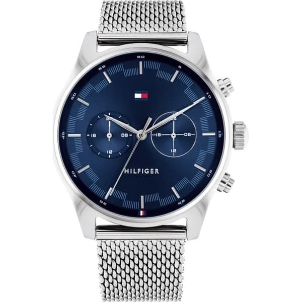 Klocka - Tommy Hilfiger - 1710420 - Quartz - Flera urtavlor - Rostfritt stål Silver