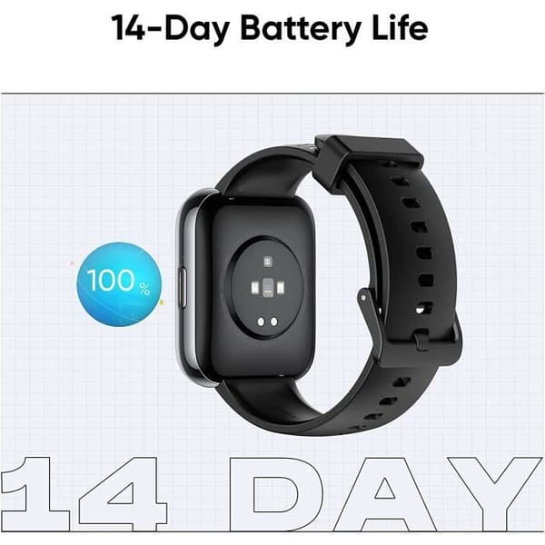 Smartwatch - Realme - Watch 2 Pro - Skärm 1,75'' - Batteritid 14 dagar - IP68 - Svart