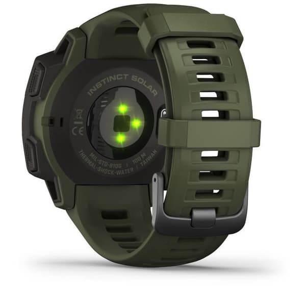 GARMIN Instinct® Solar Tactical Smartwatch, Moss