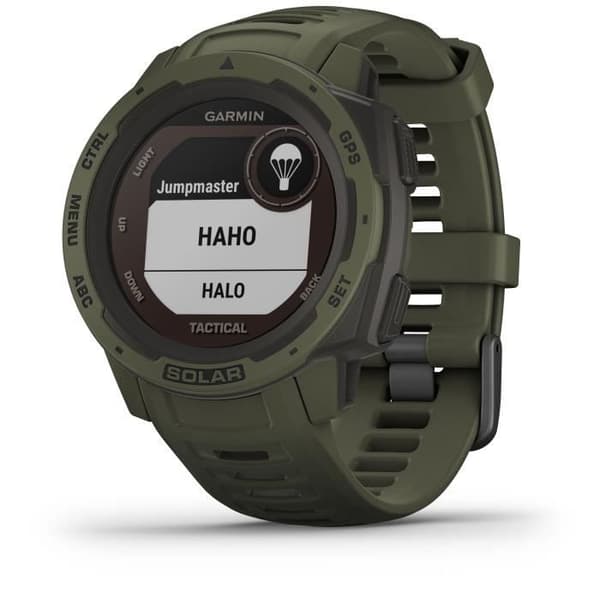 GARMIN Instinct® Solar Tactical Smartwatch, Moss