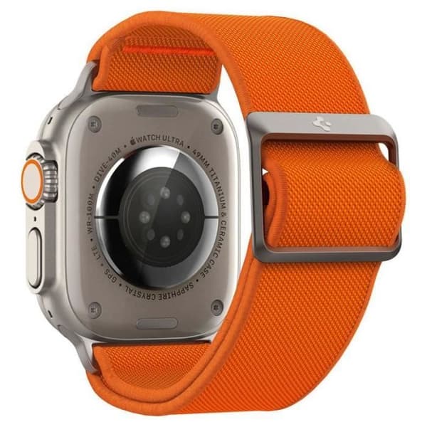 Spigen Fit Lite Ultra - Rem för Apple Watch 42-44-45-49 mm (orange) - 8809896743396