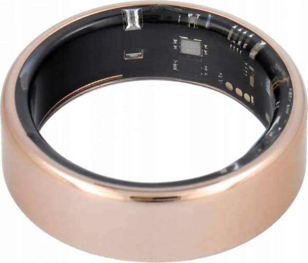Oem Smartwatch Smart Ring R11M - smart ring i stål med laddstation storlek 9 (18,9 mm) guld