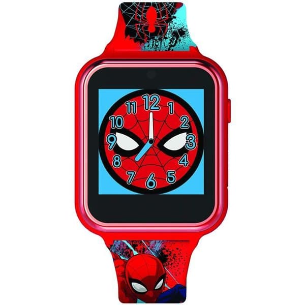Spiderman Unisex Barn Digital Klocka med Silikonsnor