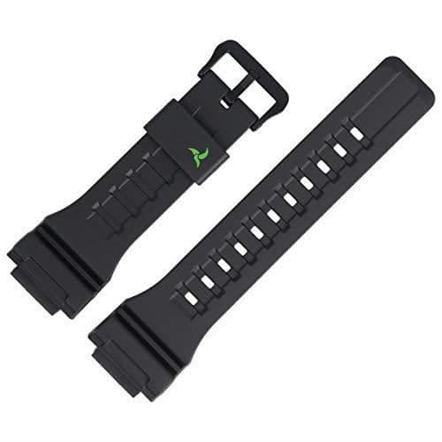 Klockarmband - CASIO - STL-S100H - Plast - Svart - 27 mm