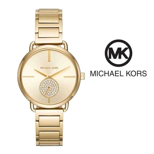 Klocka - MICHAEL KORS - MK3639 - 37mm - Guld rostfritt stål - Analog kvarts