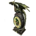 Miniatyrbild 1 av 2: Puckator Klocka Med Drakdrake, Resin, Sortiment, Höjd 25cm Bredd 13cm Djup 9.5cm