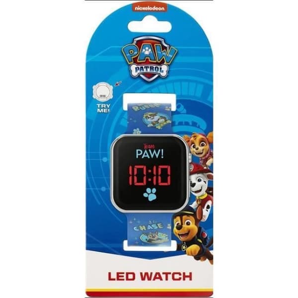 BARNKLOCKA PAW PATROL LED PAW PATROL