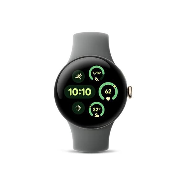 Smartklocka med 1,31' AMOLED-skärm, avancerad hälsospårning, hälsolarm och 307 mAh batteri.