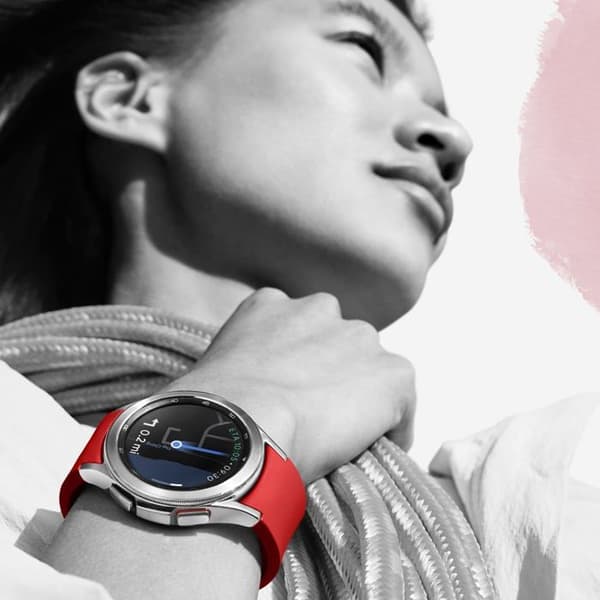 Samsung armbandsur - F-R895FZSADBT - Galaxy Watch 4 Classic (46mm) LTE - Smartwatch Silver