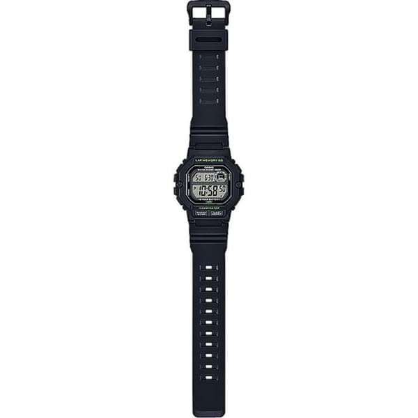 CASIO Sport Black Resin Watch - 10 ATM Vattentålig - Multisport