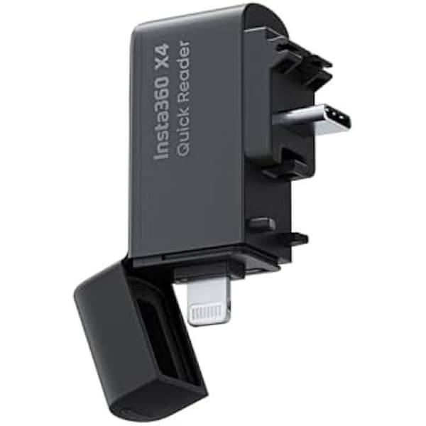 Fast Reader - Insta360 - X4 - Fristående lagringsmodul - Plug-and-Play - Direktanslutning till telefon