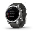 Miniatyrbild 3 av 5: GARMIN Fenix 7 - Svart &amp; Silver - GPS &amp; Running Connected Watch - Personlig träning - Lång batteritid