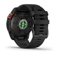 Miniatyrbild 4 av 5: GARMIN - Fenix 7X Pro Solar Edition - Högpresterande smartklocka - Stål, Grå med svart rem