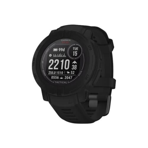 Garmin Instinct 2 Solar Tactical Edition - svart - sportklocka med band - 32 MB