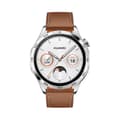 Miniatyrbild 2 av 5: Ansluten klocka Huawei Watch GT 4 46 mm Klassiskt läderband Brun