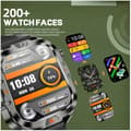 Miniatyrbillede 8 af 9: SmartWatch SPORTSUR VANDTÆT IP68 MED LOMMELYGTE SOLID V17 MENU PL