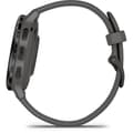 Miniatyrbild 5 av 5: GPS Smartklocka - GARMIN - Venu 3S - 30,4 mm (1,2) - Grått stål, mörkgrått boett och mörkgrått silikonarmband