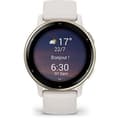 Miniatyrbillede 2 af 5: GPS Smartwatch - GARMIN - Vivoactive 5 - WiFi - 30,4 mm (1,2) - Guldcreme med beige rem