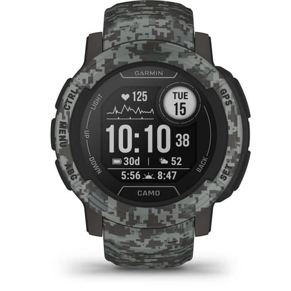 Forbundet ur - GARMIN - Instinct 2 - Camo Edition - Grafit Camo