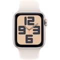 Miniatyrbillede 2 af 5: Apple Watch SE GPS - 40 mm - Starlight aluminiumskasse - Starlight sportsrem - S/M