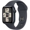 Miniatyrbillede 1 af 5: Apple Watch SE GPS - 40 mm - Aluminiumskasse i midnatsblåt - Sportsrem i midnatsblåt - S/M