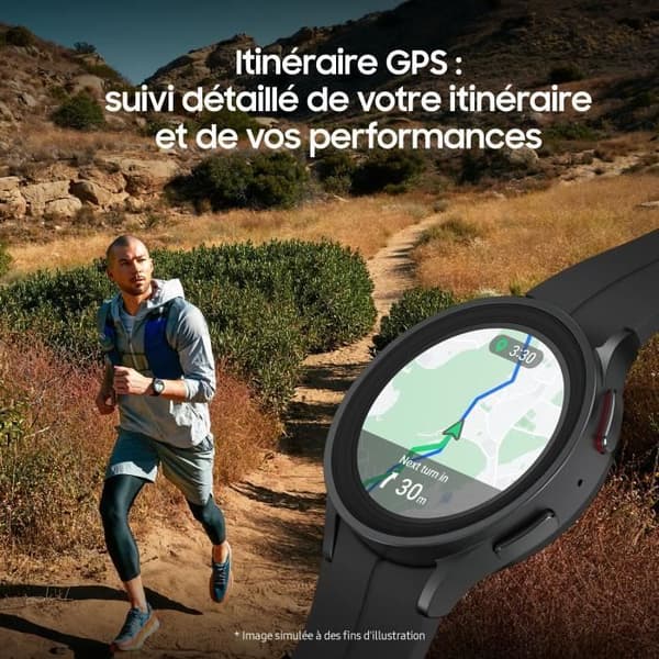 Samsung Galaxy Watch5 Pro Sort 45mm 4G 4G