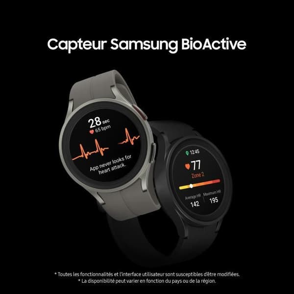 Samsung Galaxy Watch5 Pro Sort 45mm 4G 4G