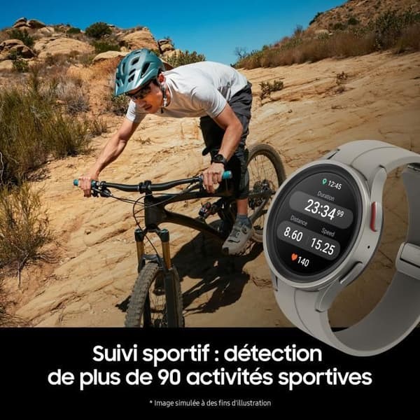 Samsung Galaxy Watch5 Pro Sort 45mm 4G 4G