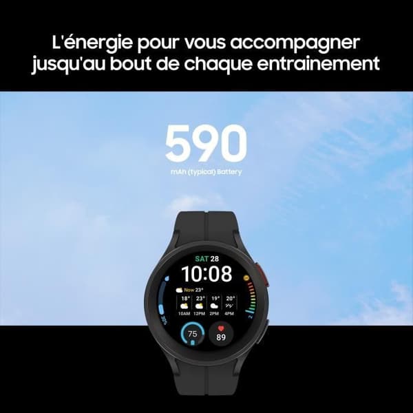 Samsung Galaxy Watch5 Pro Sort 45mm 4G 4G