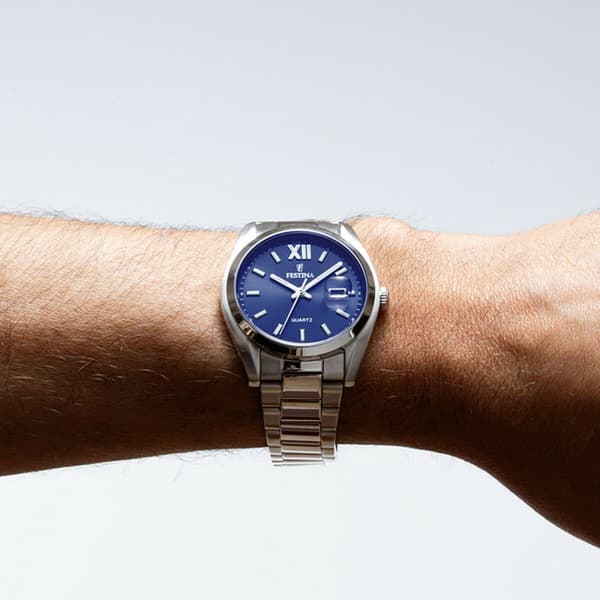Damklocka Festina F20707/7 Silvrig