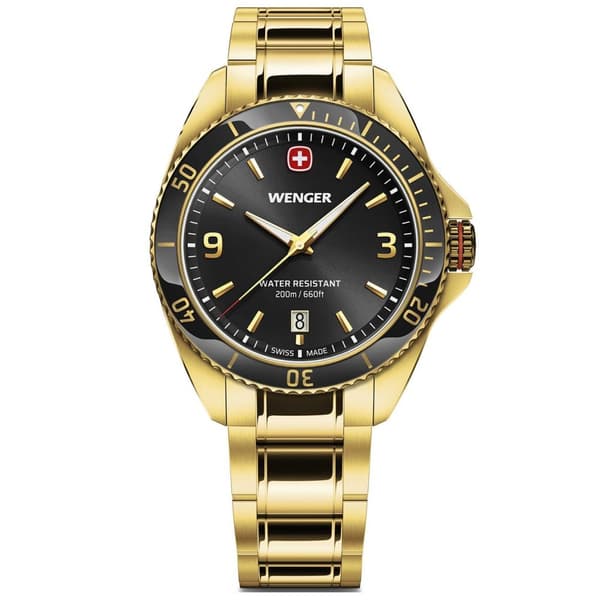 Mens Watch Wenger 01.2031.107, Quartz, 40mm, 20ATM