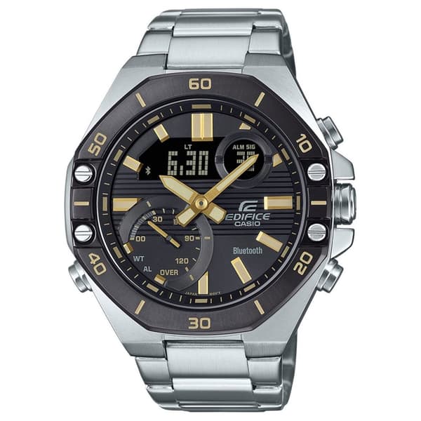 Mens Watch Casio ECB-10DB-1A9EF, Quartz, 48mm, 10ATM